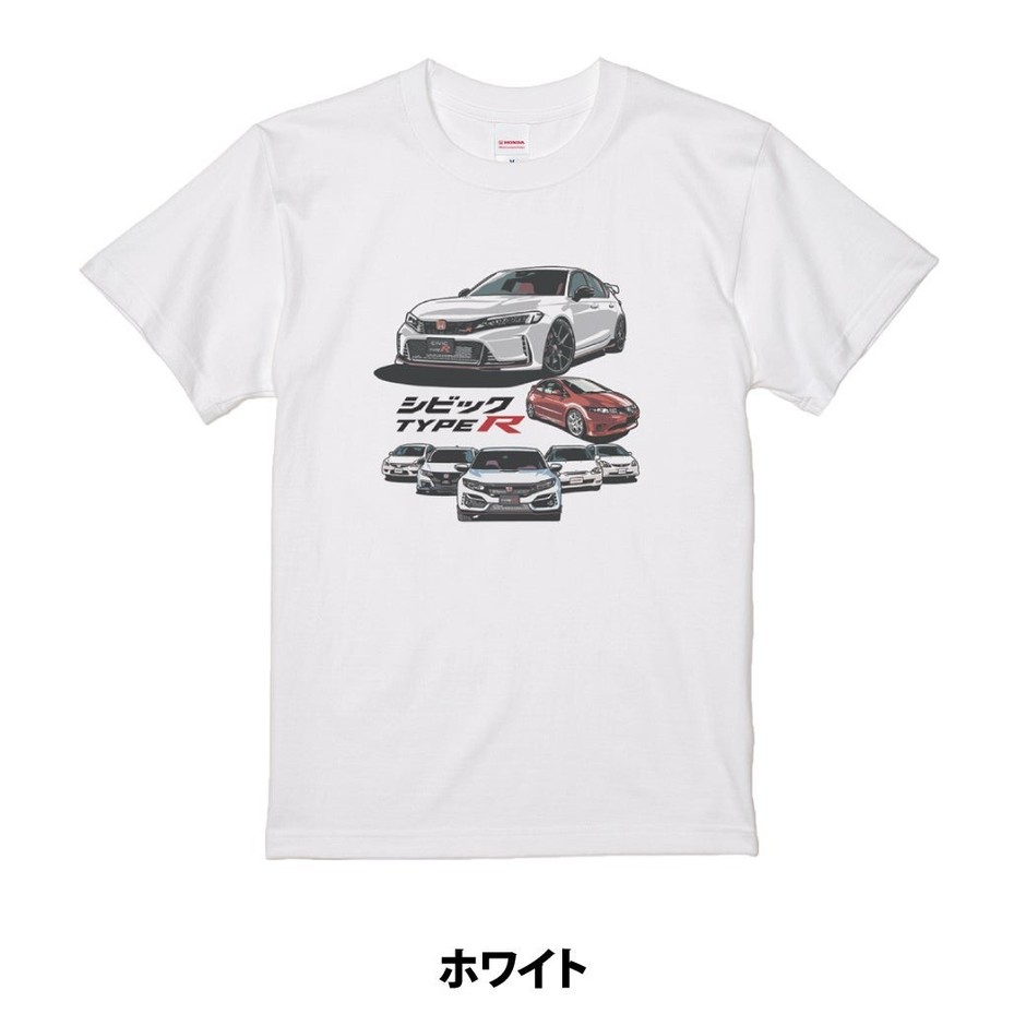 2501HD41-14 HONDA シビック TYPE R Tシャツ