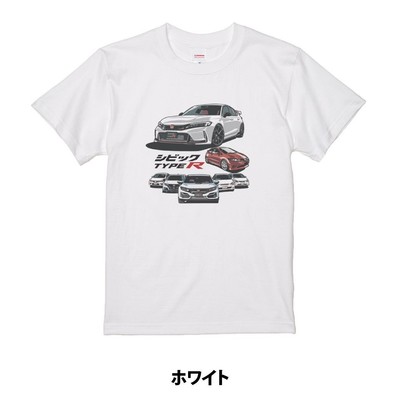 2501HD41-14 HONDA シビック TYPE R Tシャツ