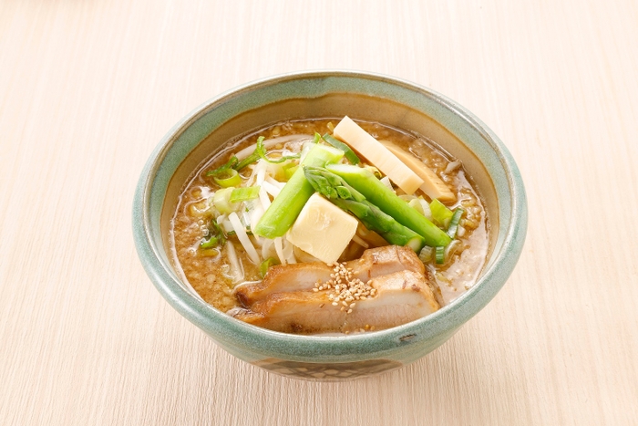 濃厚味噌ラーメン(アスパラバター)