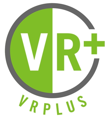 VR+(プラス)ゲームアプリ ロゴ