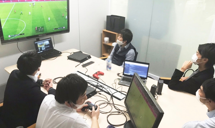 当社チーム試合風景