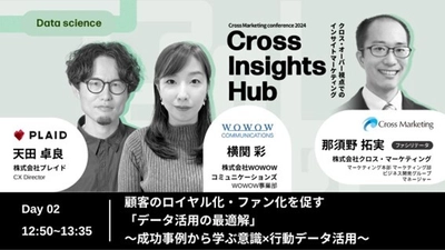 マーケティング戦略に特化した大規模オンラインカンファレンス 『Cross Insights Hub』登壇のお知らせ