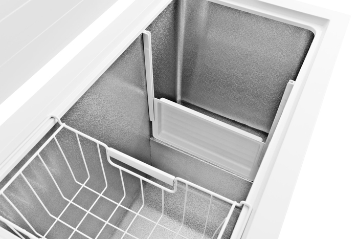 1ドア冷凍庫「HF-198JW」庫内