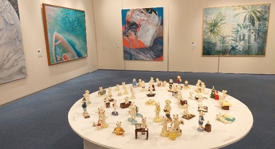 昨年度の卒業制作展の様子
