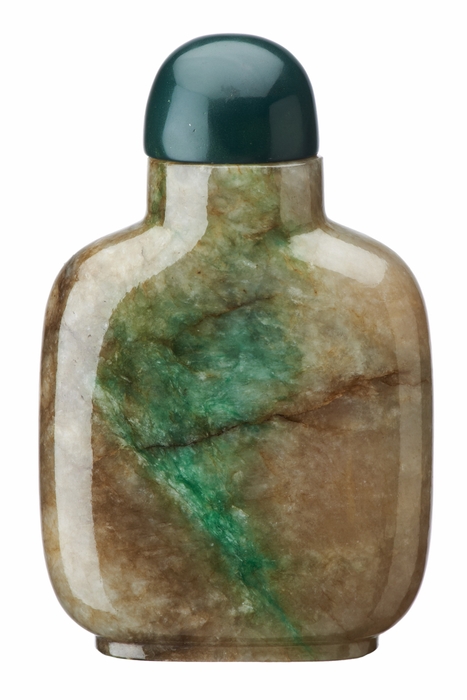 Photo.11 翡翠製鼻煙壺 中国 19~20世紀