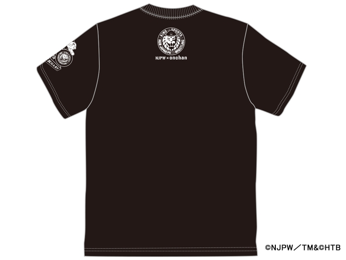 コラボTシャツ　バック (C)NJPW／TM＆(C)HTB