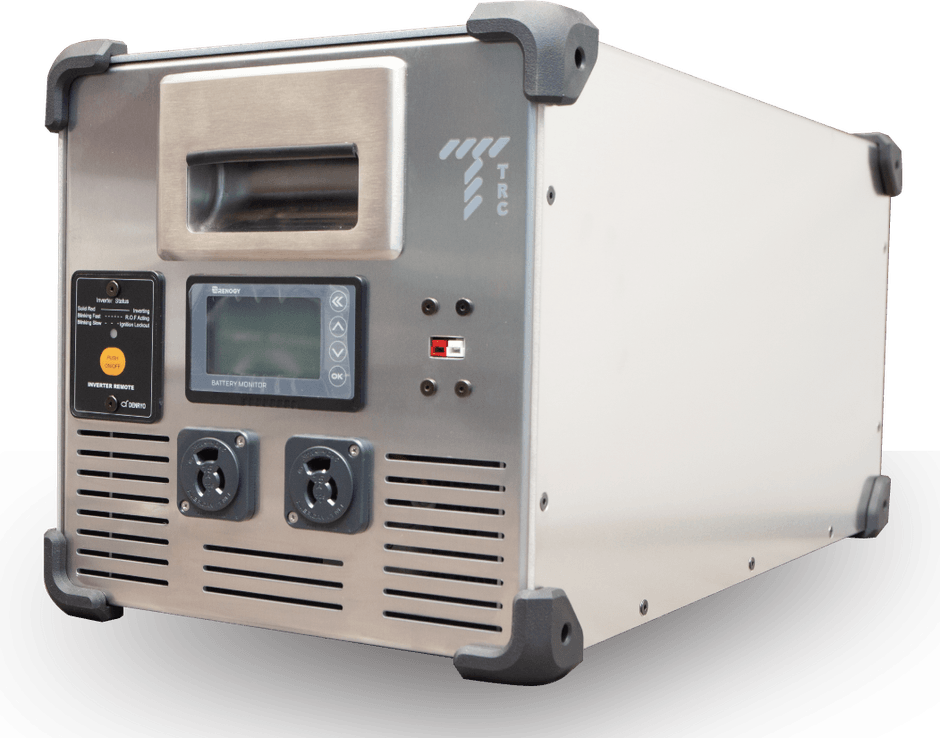 “災害・事故現場で活躍” リチウムイオンバッテリー式電源装置「TRC-Lps」