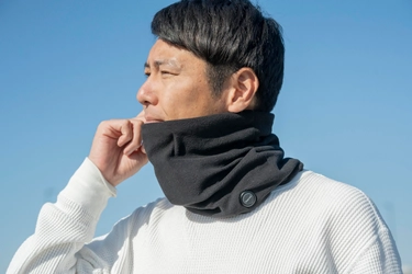 電熱シートの力で寒さから首を守る『PowerArQ Electric Neck Warmer （電熱ネックウォーマー）』 12月13日より発売開始