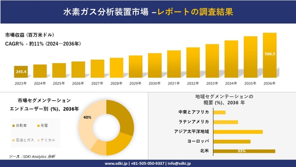 水素ガス分析装置市場概要レポート