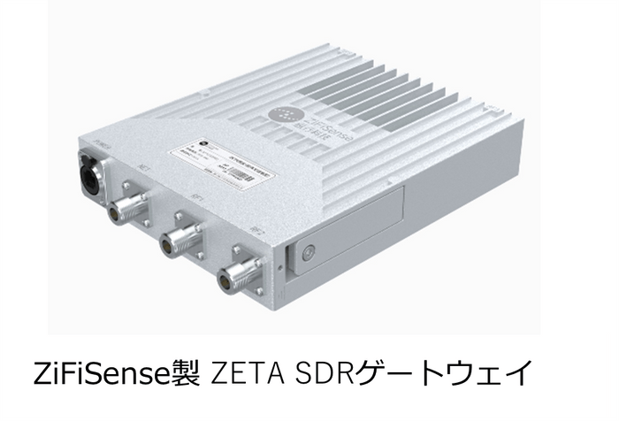 ZiFiSense製 ZETA SDRゲートウェイ