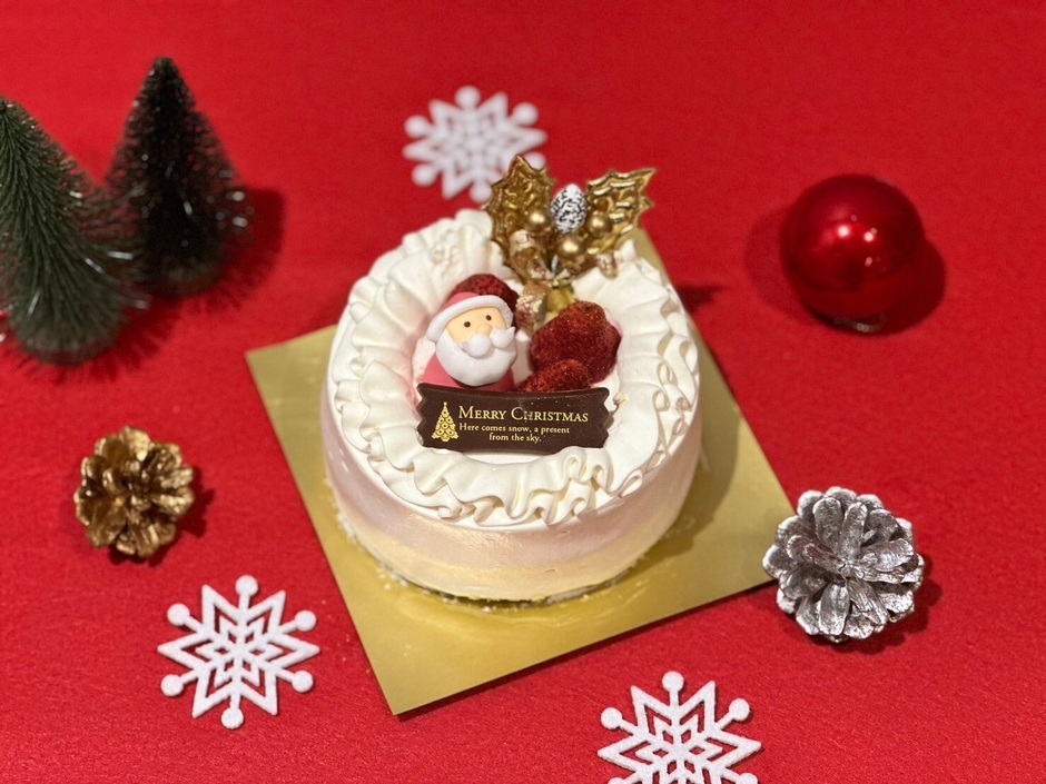 苺のレアチーズショート