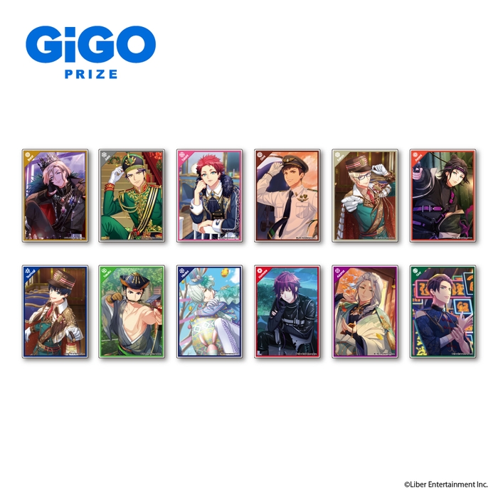 ▲スタンド付きオーロラアクリルポートレートVol.2(全12種) サイズ:B7 8月26日より順次展開