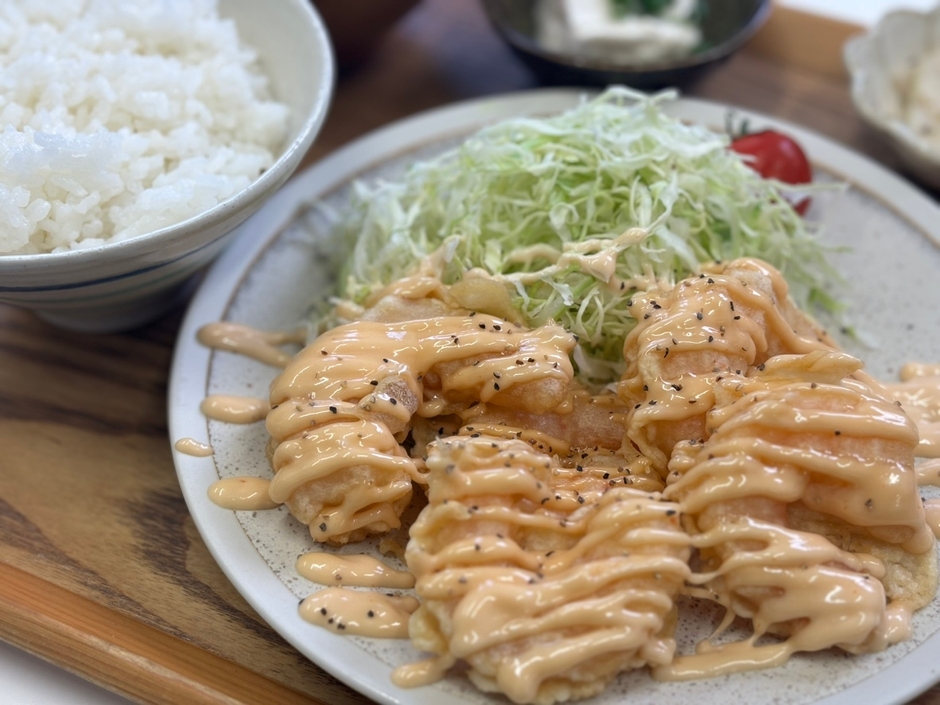 エビマヨ定食