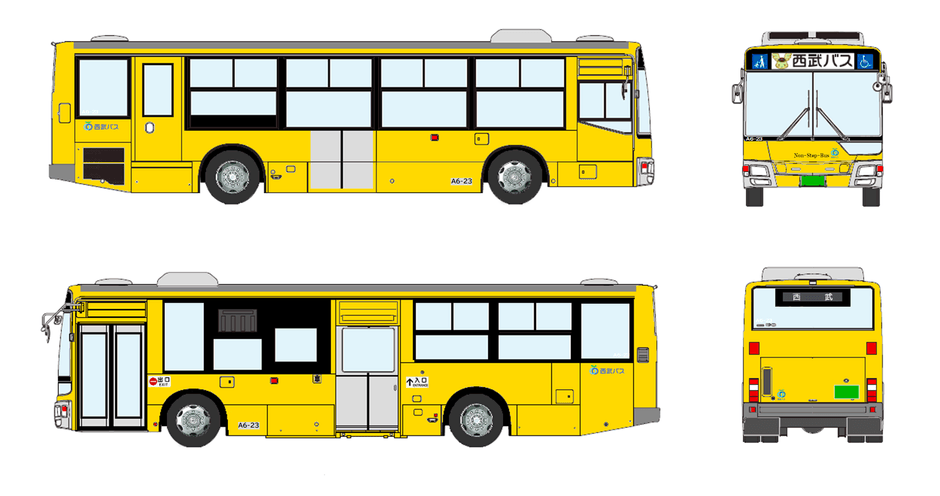 路線バスイメージ図