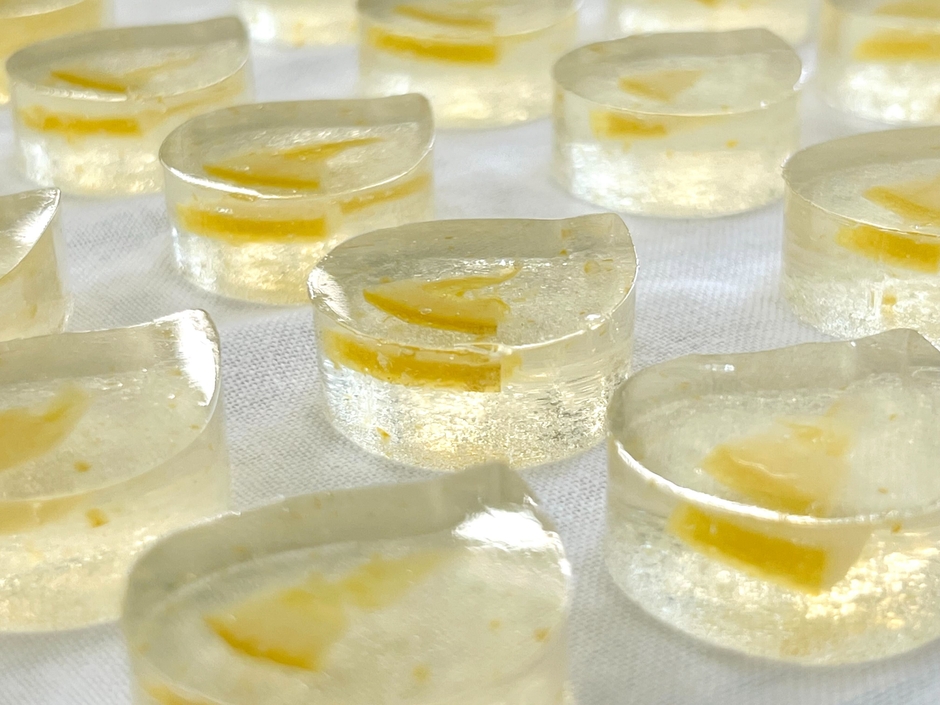 レモンの雫　乾燥前