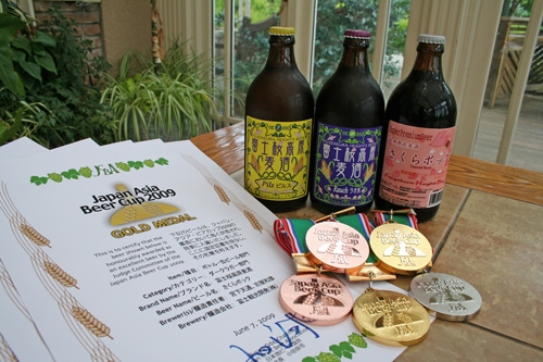 富士桜高原麦酒 今大会最多!3銘柄5部門で受賞!