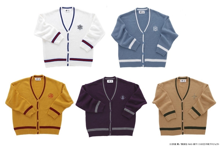 新テニスの王子様×SPINNS カーディガン(全5種)