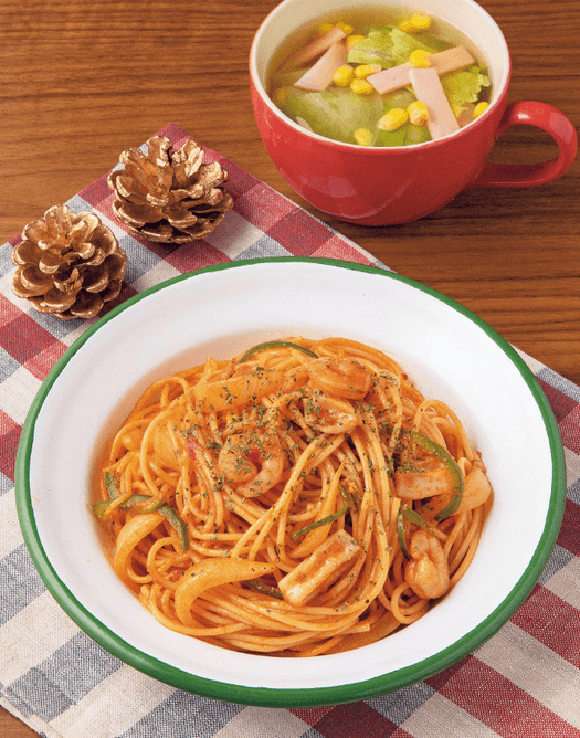 Cut Meal:シーフードナポリタン