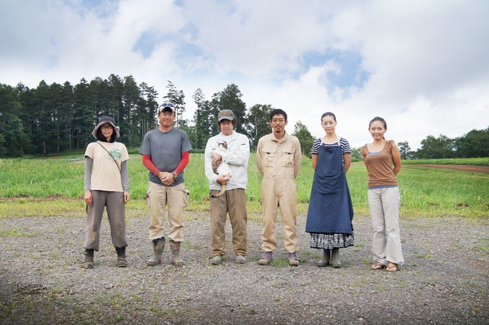 生産者の顔の見える野菜を使っています_写真は北海道ニセコファームさん