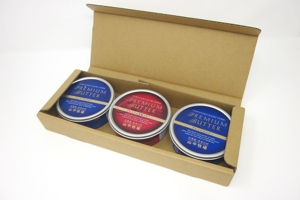 山中牧場プレミアムバター３缶セット