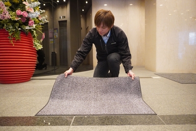 専門スタッフが定期訪問し、清潔な状態を維持