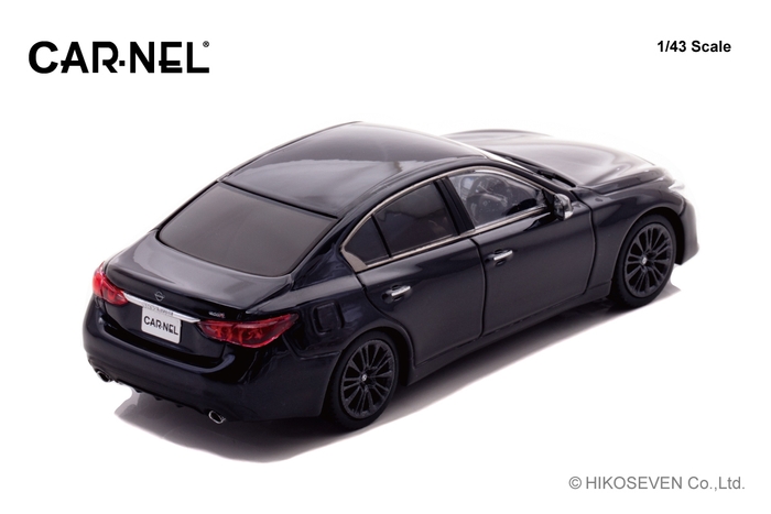 1/43 日産 スカイライン 400R (V37) 2022 Midnight Purple:右後