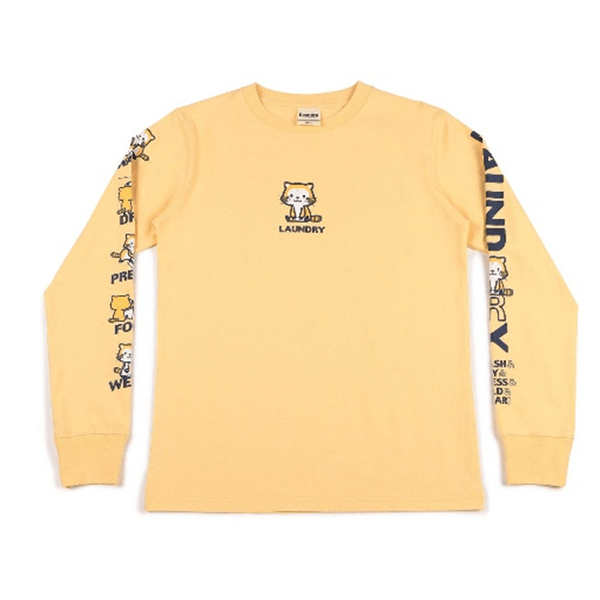 ロンT　クリーム