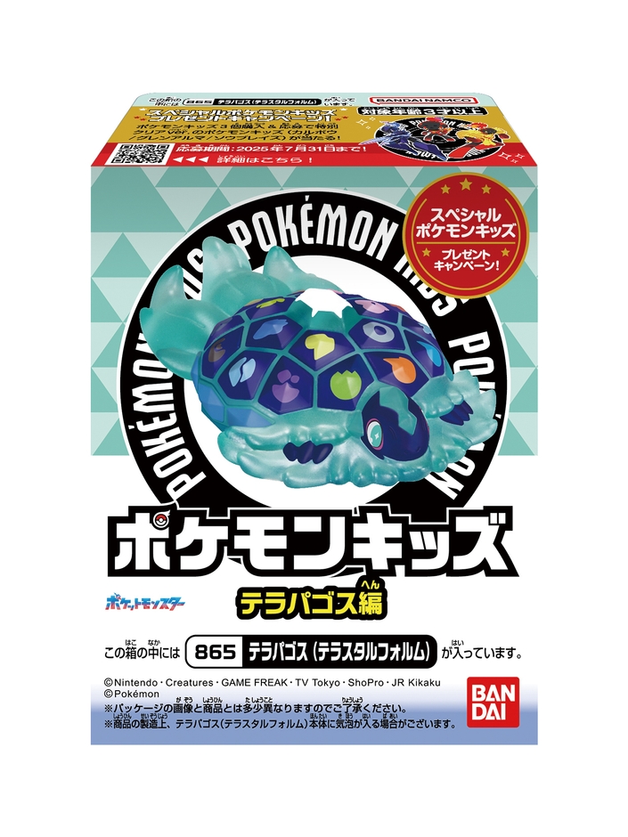 ポケモンキッズ テラパゴス編　パッケージ