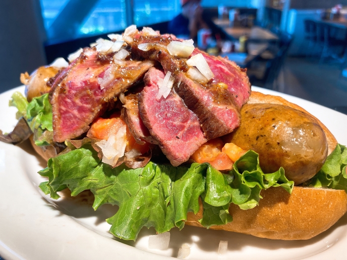 限定!ビーフステーキドッグ