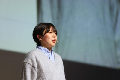 グランプリを受賞した光岡さんのプレゼン