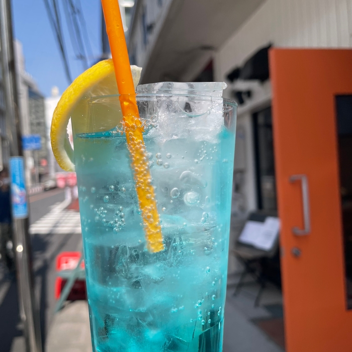 オリジナルのモクテル「バニラスカイ」