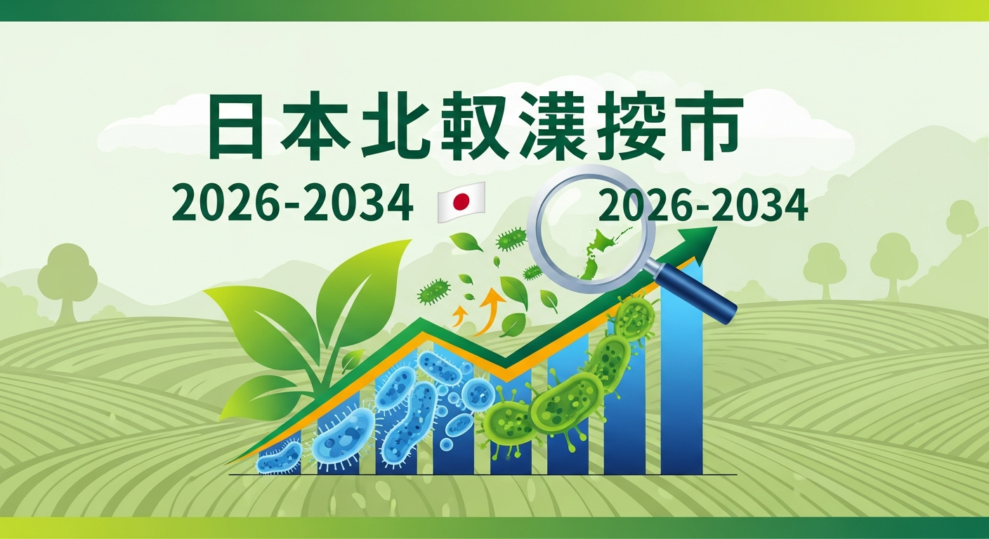 日本のバイオ農薬市場は明るい成長見通しが示されており、2034年までに USD 1,439.2 Million に達すると予測｜CAGR 10.79%