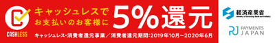 キャッシュレス・ポイント還元事業