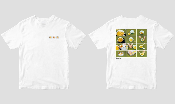 『オレンジページ』オリジナルTシャツ「着るレシピ」