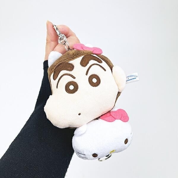 しんちゃんとサンリオコラボマスコット