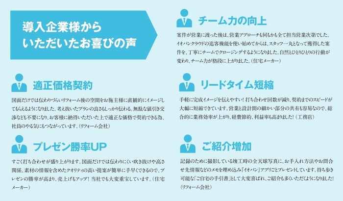 導入企業様の声