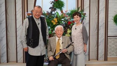 ジャズとクラシックの違いとは！？あの定番曲も実演！
『鶴瓶ちゃんとサワコちゃん～昭和の大先輩とおかしな２人～』第74回ゲスト：北村英治
10月12日（月）よる9時00分～ BS12 トゥエルビで放送