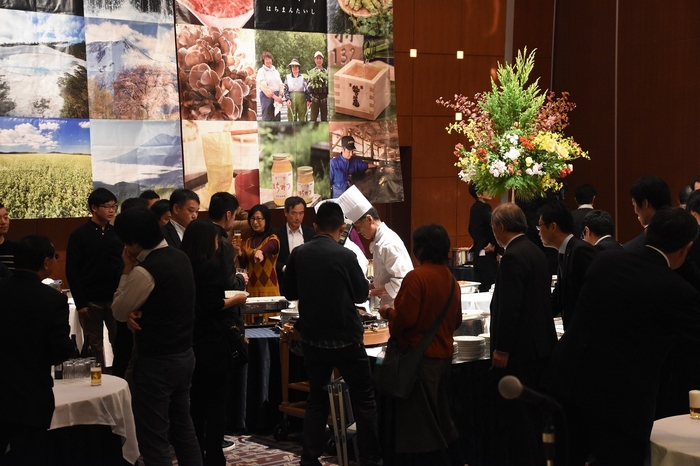 「八幡平市ふるさと応援感謝祭in東京」の様子