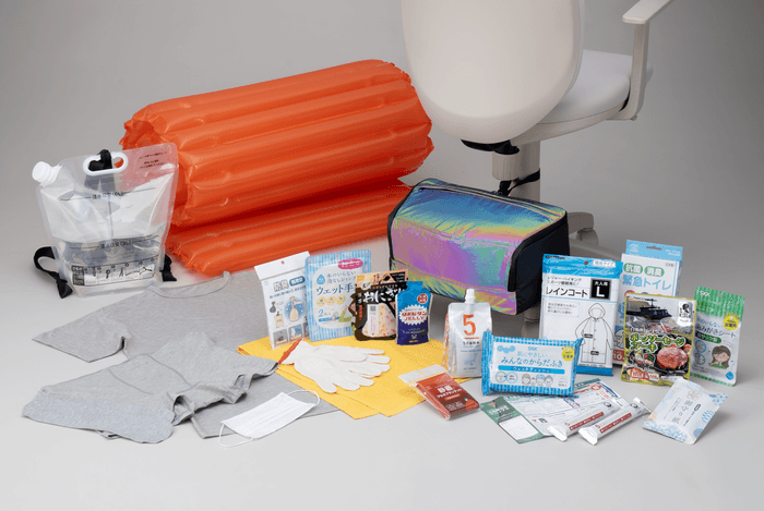 出品予定の「ゲーミング防災セット」その3