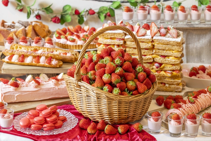 静岡県産いちご食べ放題 ※写真はイメージです