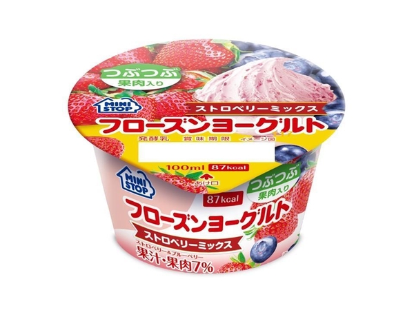 フローズンヨーグルト ストロベリーミックス 画像