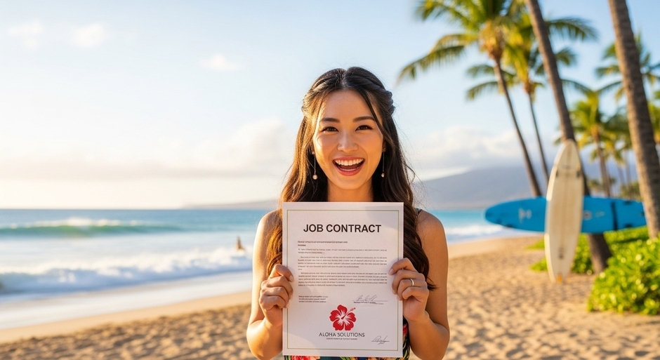 就労ビザでお仕事GET！