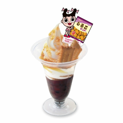 しるこサンドクリぜんパフェ