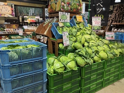 上州・村の駅 「キャベツパニック」開催