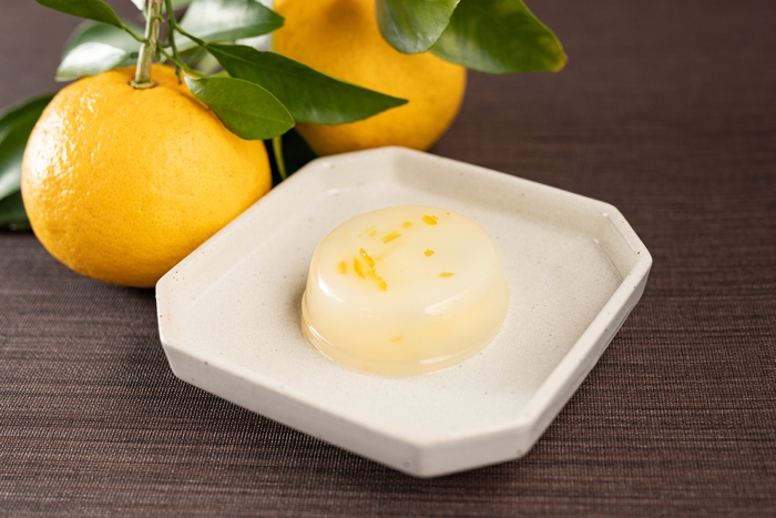 <葉山 日影茶屋>夏柑葛餅