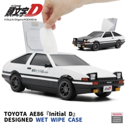 「Japan Mobility Show」に『頭文字D』ハチロク型のウェットティッシュケースが登場！