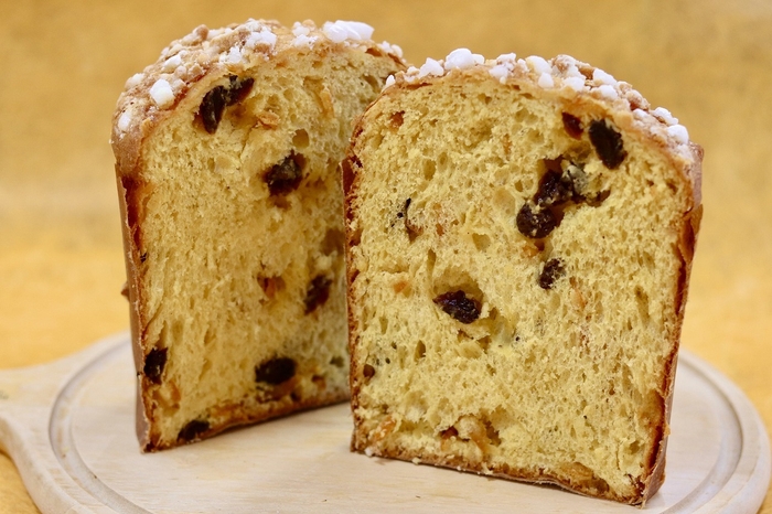 パネトーネの断面