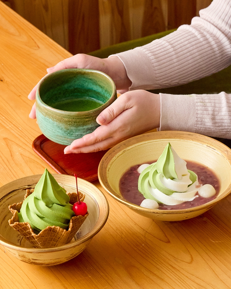 お抹茶と和甘味