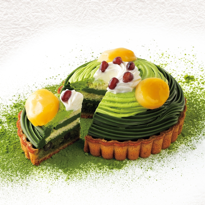 メデイア用 お抹茶タルト