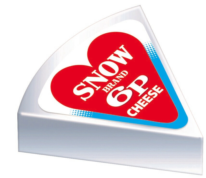 「幸せのハート6P」ラベル